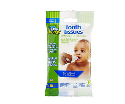 Toallitas Para Dientes 30 Uni. Baby Buddy