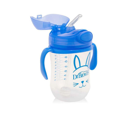 Vaso Con Sorbete Y Asas | Azul