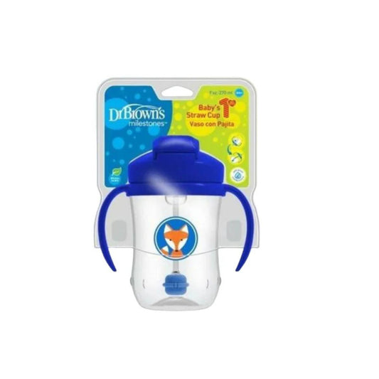 Vaso Con Sorbete Y Asas | Azul