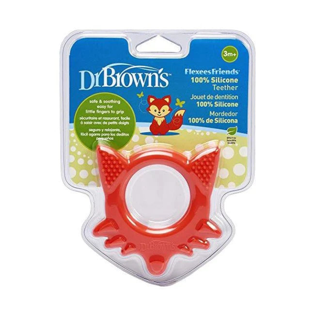 Mordedor Flexees Zorro Rojo  Dr Brown'S