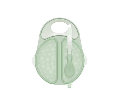 Set de tazón y cuchara Travel Fresh