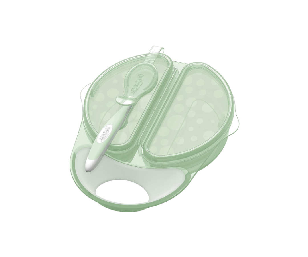 Set de tazón y cuchara Travel Fresh