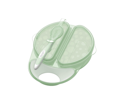 Set de tazón y cuchara Travel Fresh