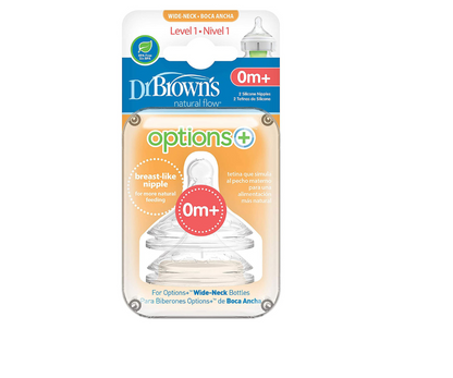Tetina Silicon Opt.Nivel1  B/A Dr Brown's
