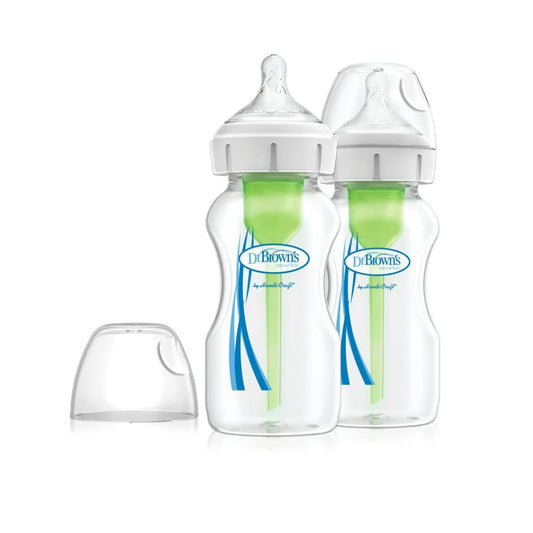 Set De Dos Biberones Dr. Brown's 9 Onzas