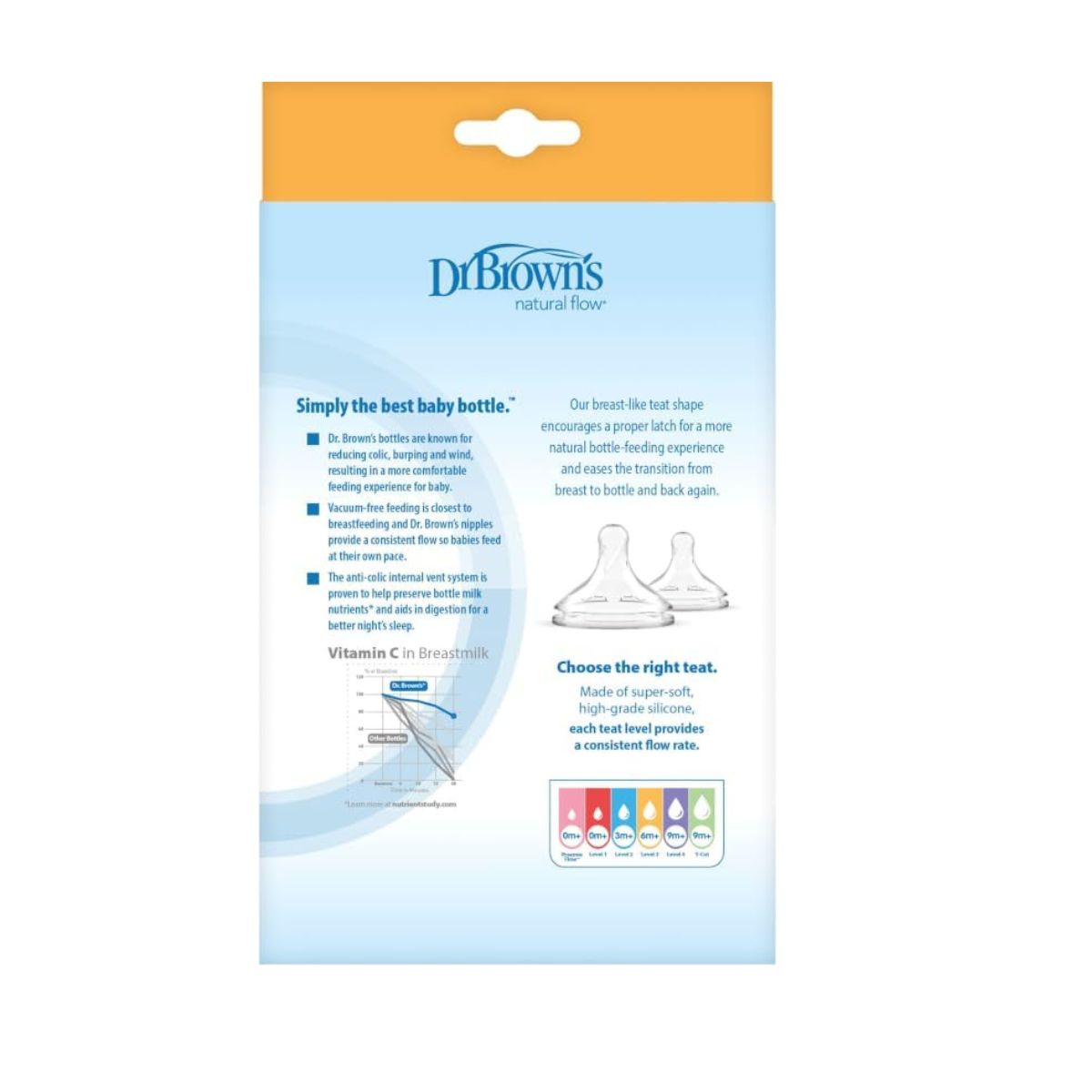 Set De Dos Biberones Dr. Brown's 9 Onzas