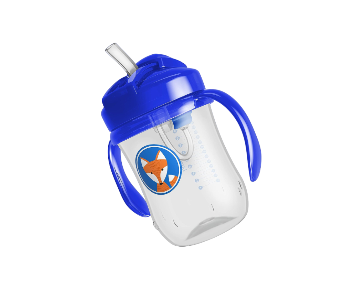 Vaso con sorbete y asas 9 oz