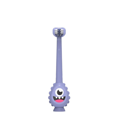 Cepillo De Dientes Inicial Monster Purple