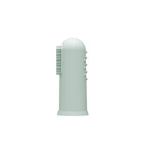Cepillo dental verde con estuche