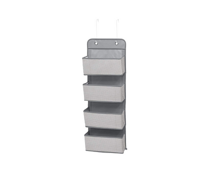Organizador Gris Para Puerta Delta