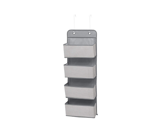 Organizador Gris Para Puerta Delta
