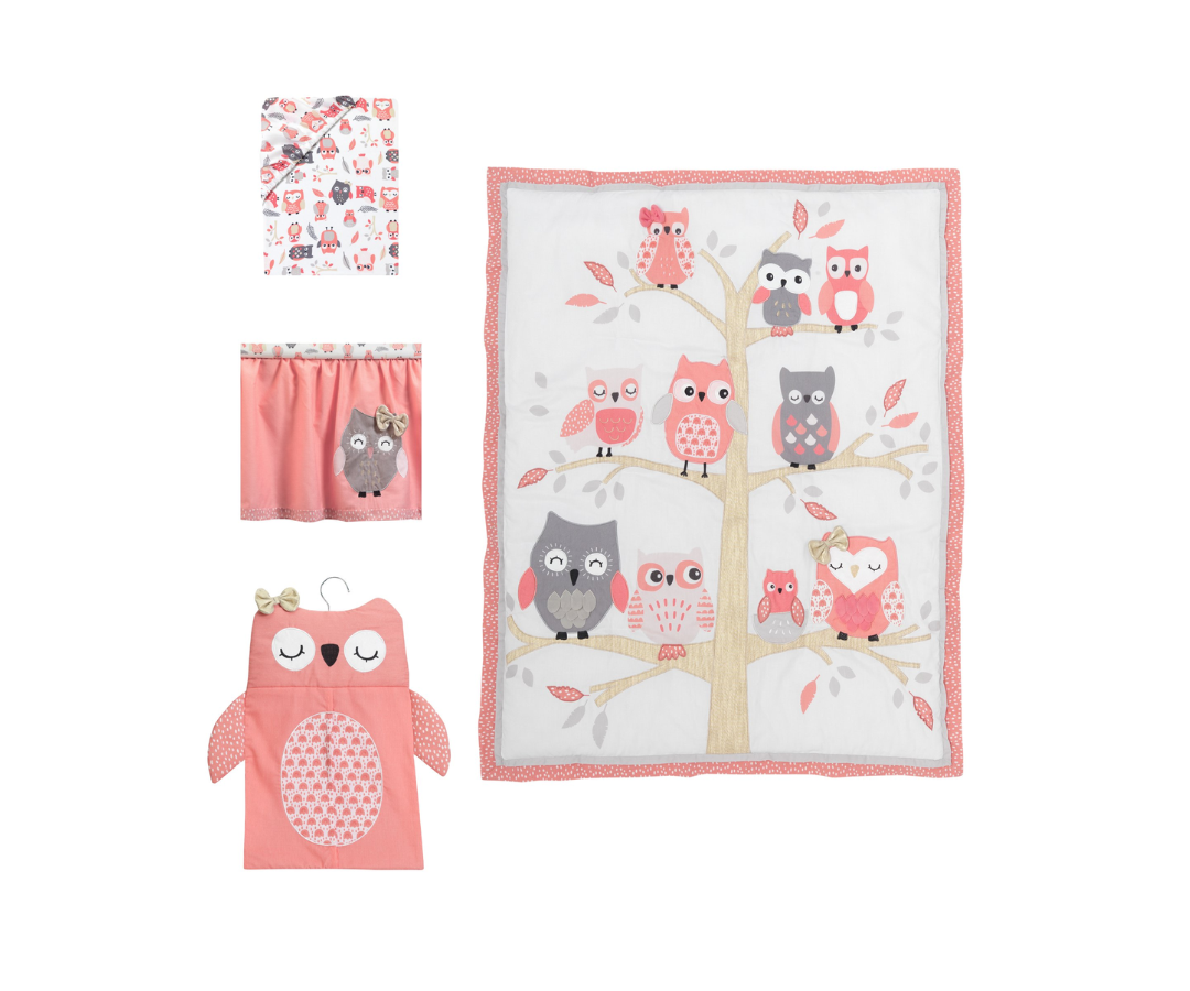 Juego De Cuna Family Tree Lambs & Lvy