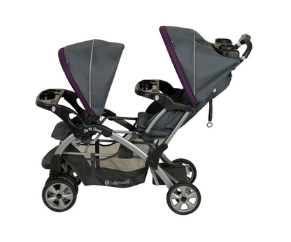 Coche doble asiento stand millennium orange