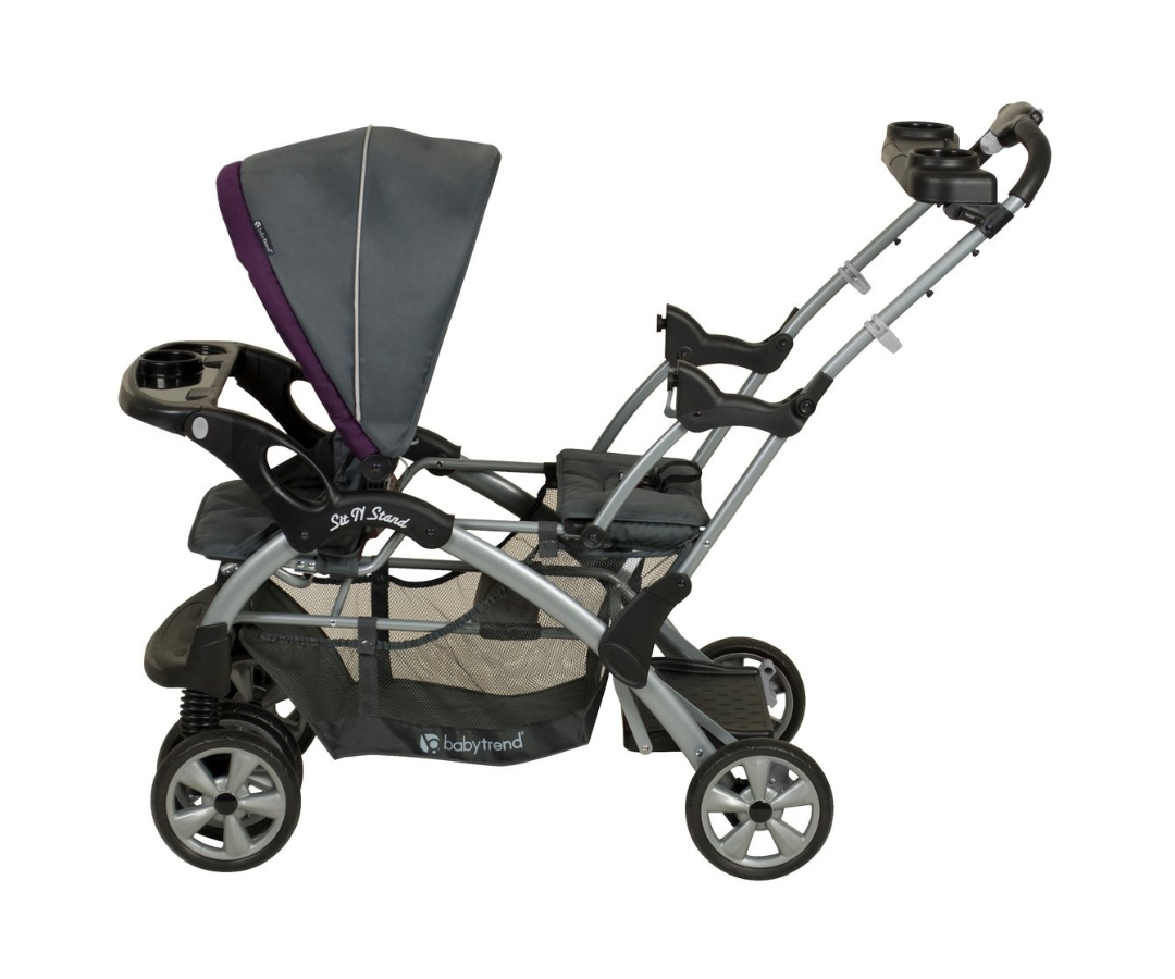 Coche doble asiento stand millennium orange