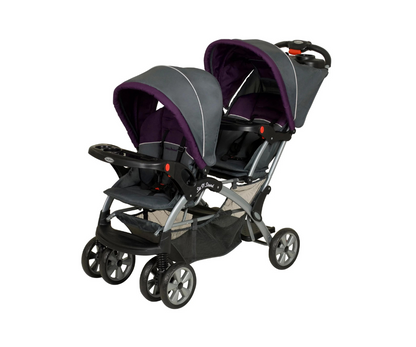 Coche doble asiento stand millennium orange