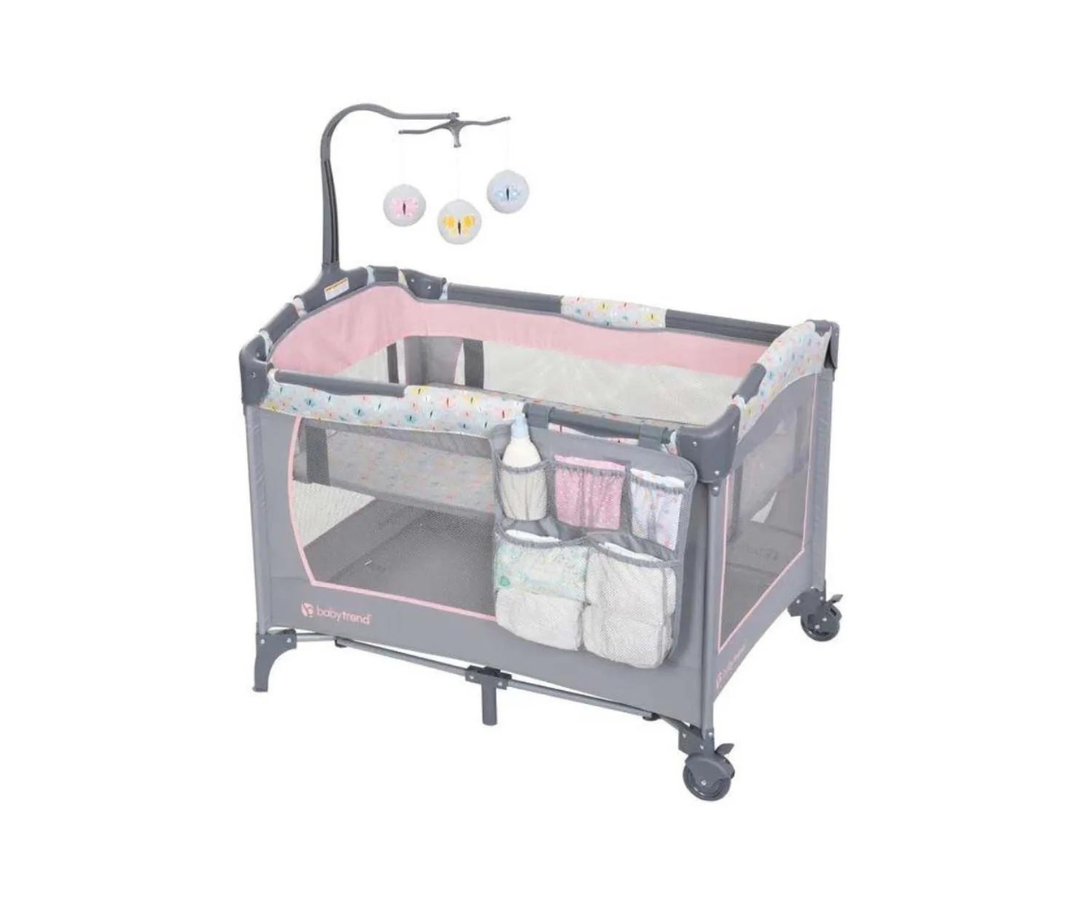 CORRAL NURSERY CENTER BUTTERFLY RAIN BABY TREND