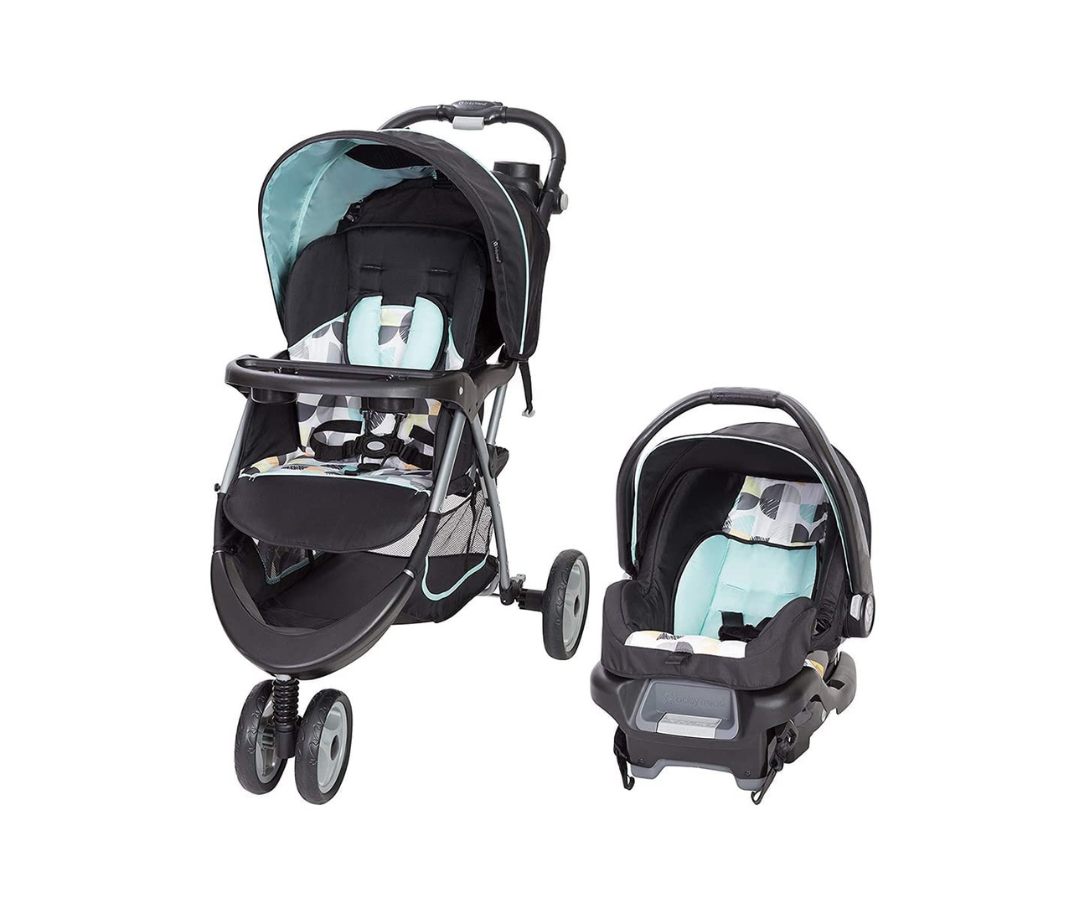 COCHE 4 EN 1 EZ RIDE W EZLIFT35 BUTTERFLY RAIN BABY TREND