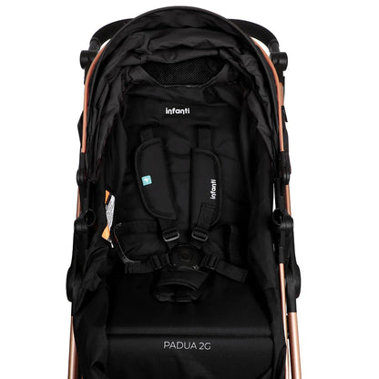Coche Liviano Padua 2G | Black - Infanti