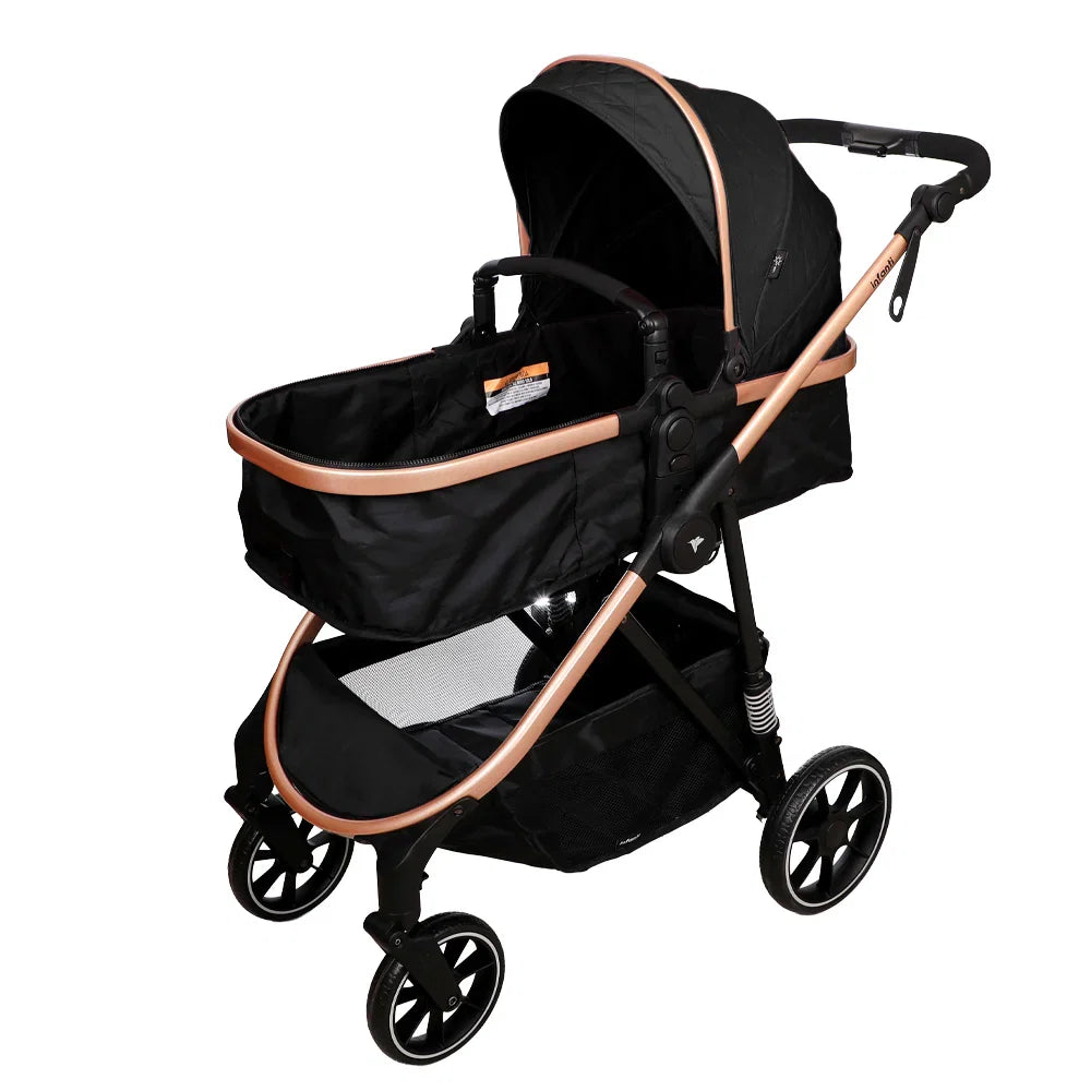 Coche Liviano Padua 2G | Black - Infanti