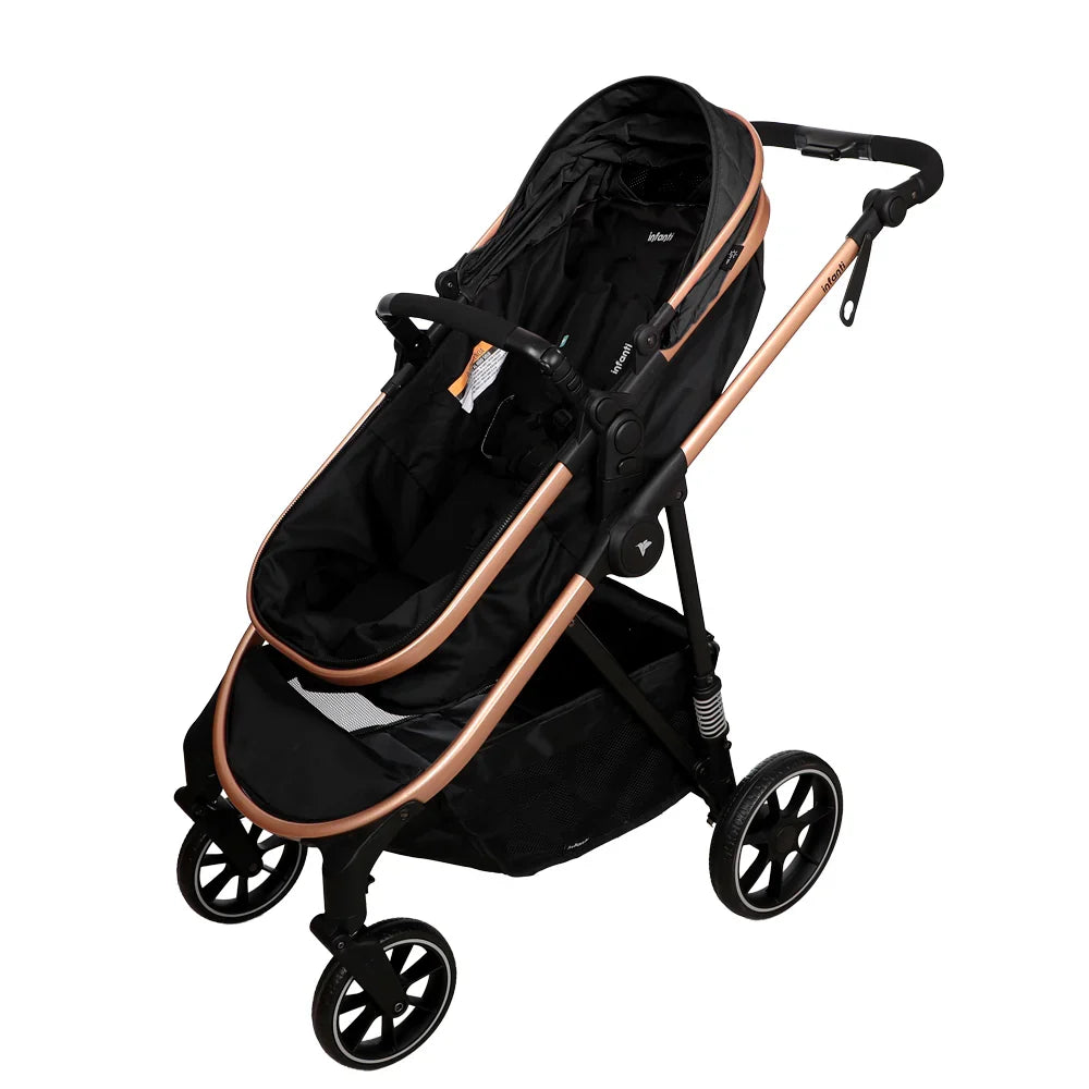 Coche Liviano Padua 2G | Black - Infanti