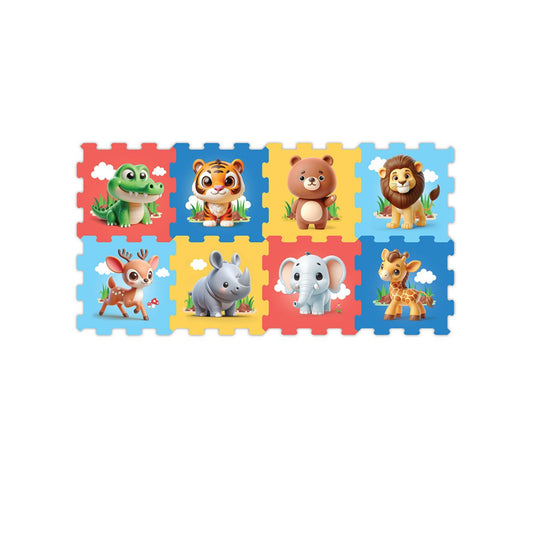 Alfombra Rompecabezas | Animales 8 Pcs Sunta Toys