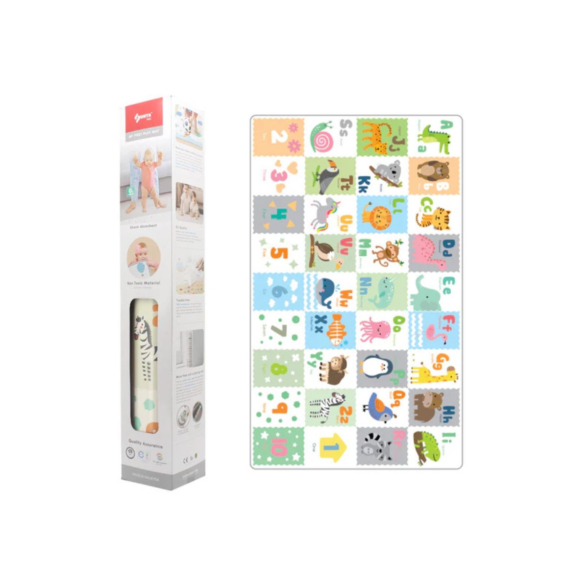 Alfombra letras y numeros