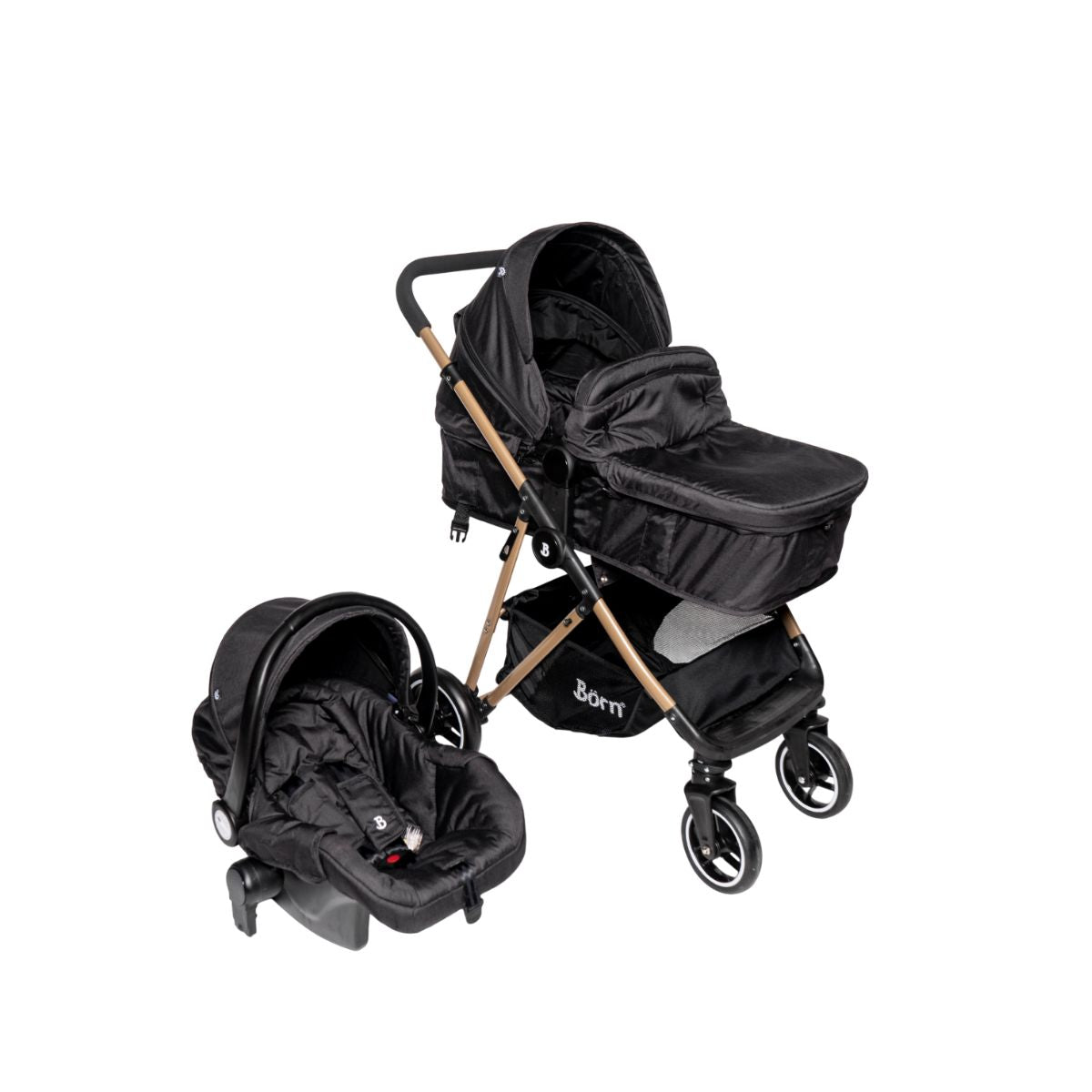 Coche Vivant Travel System | Black Born