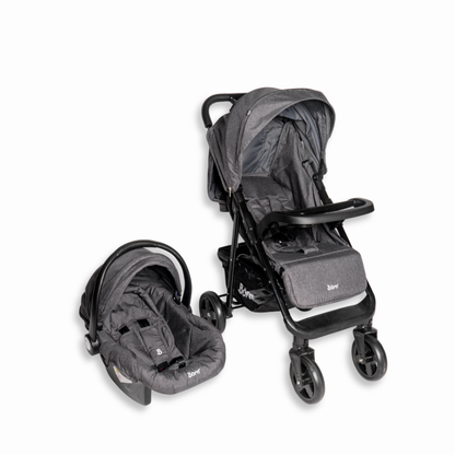 Coche Vivant Travel System | Grey Born