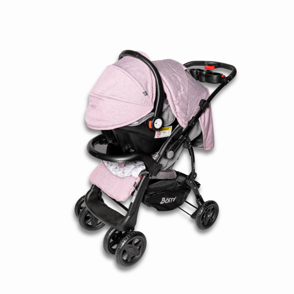 Coche Forte 2.0 Travel System | Pink Born