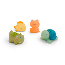 Set Juguetes Para Baño Termo Sensible 4 Piezas