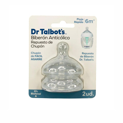 Tetinas Dr Talbot's Flujo Rápido x2