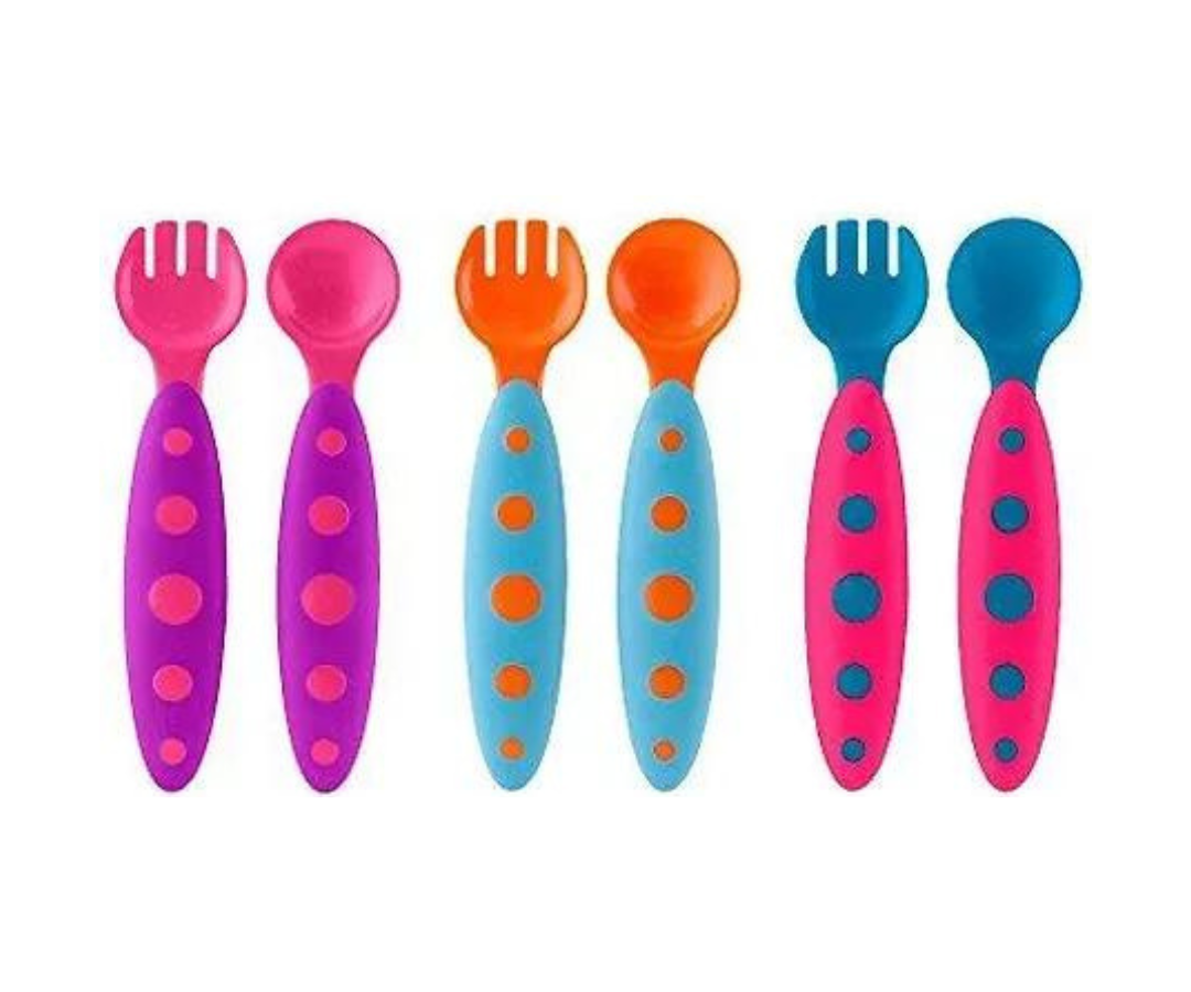 Set De Cuchara Y Tenedor  Boon