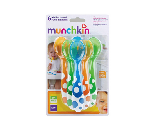 Set 6 Pc Cuchara Y Tenedor Munchkin