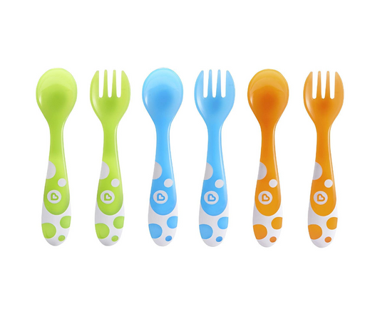 Set 6 Pc Cuchara Y Tenedor Munchkin