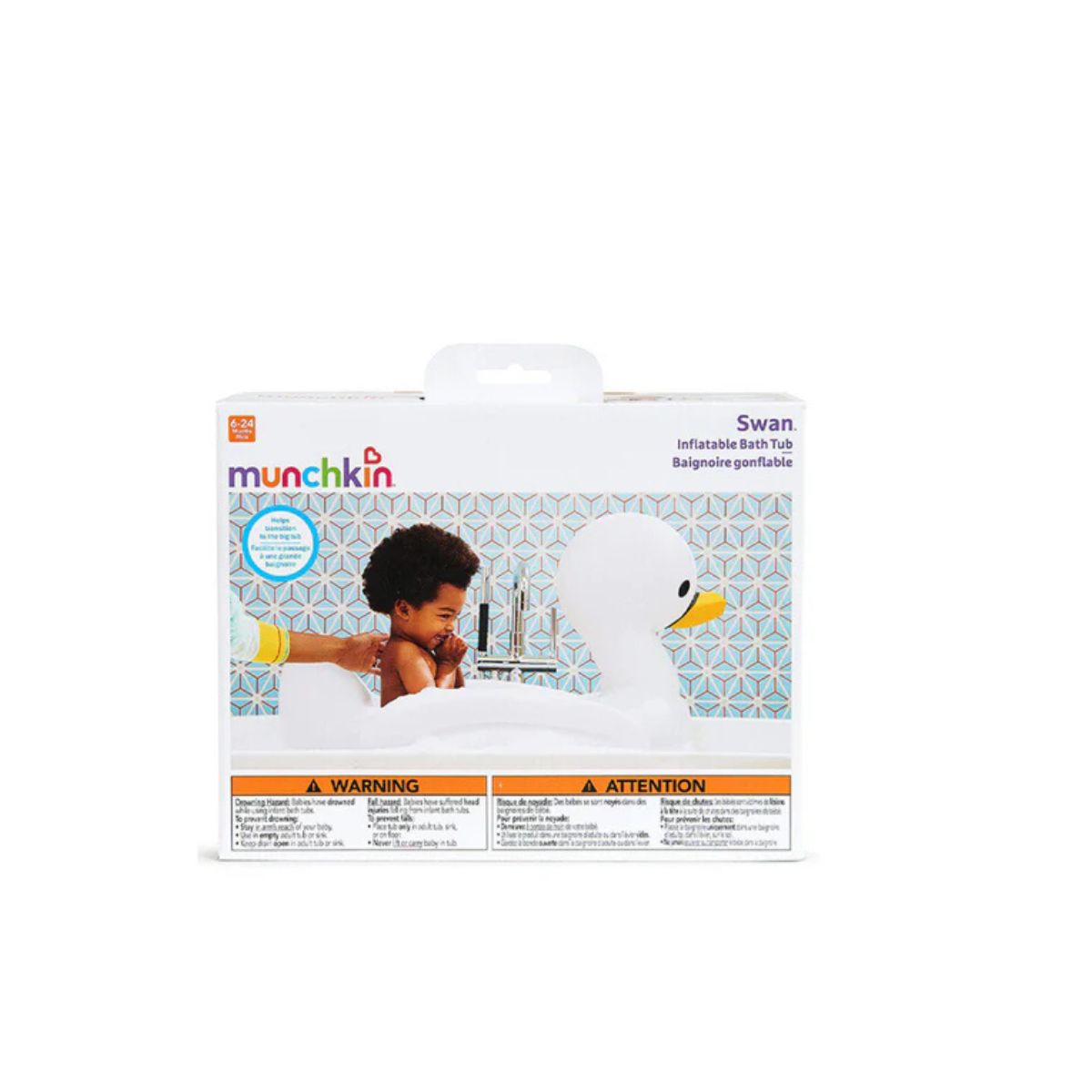 Bañera Inflable Cisne
