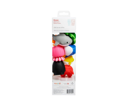 Set Juguetes Ocean Para Baño Munchkin