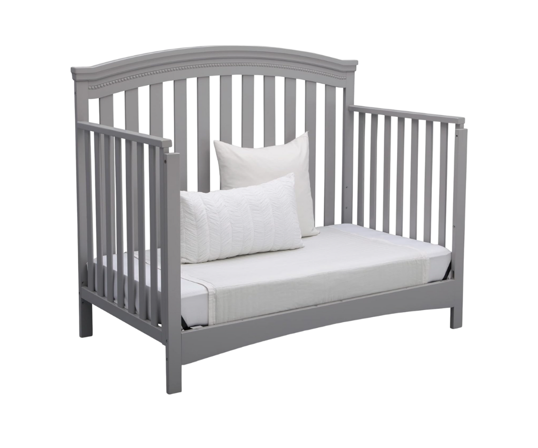 Cuna 4 En 1 Bristol Gris Storm Delta