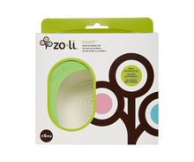 Plato Hondo Con Cuchara Verde Zoli