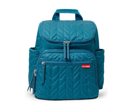 Pañalera Forma Mochila Peecock Skip Hop