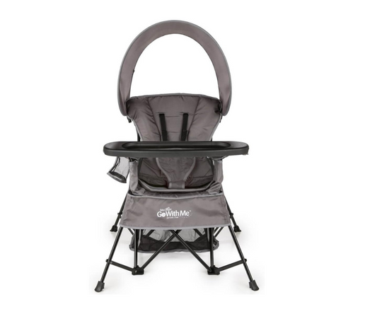 Silla Go With  Me Gray Baby Buddy