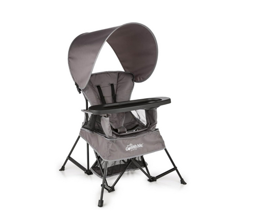 Silla Go With  Me Gray Baby Buddy