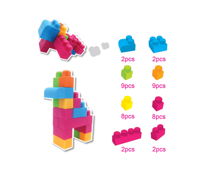 Bloques De Armar Jumbo 42 Pcs Sunta Toys