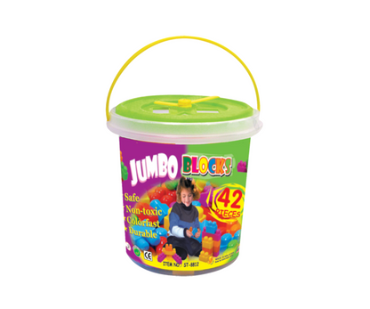 Bloques De Armar Jumbo 42 Pcs Sunta Toys