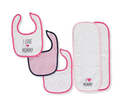 Set Baberos Y Toallitas Saca Gases Cute And Joy