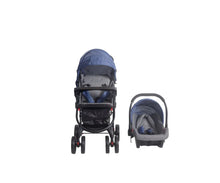 Coche 4 En 1 | Azul Peke