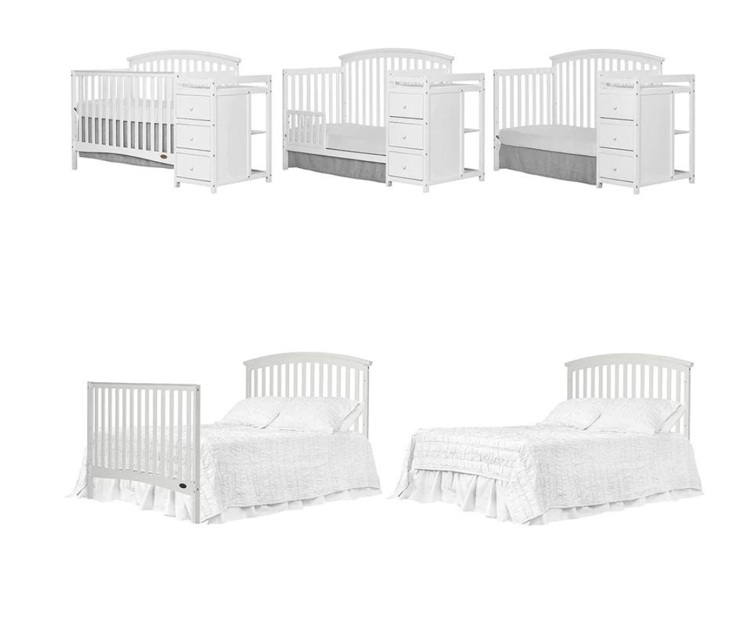 Cuna Con Cambiador | White Craft Chid