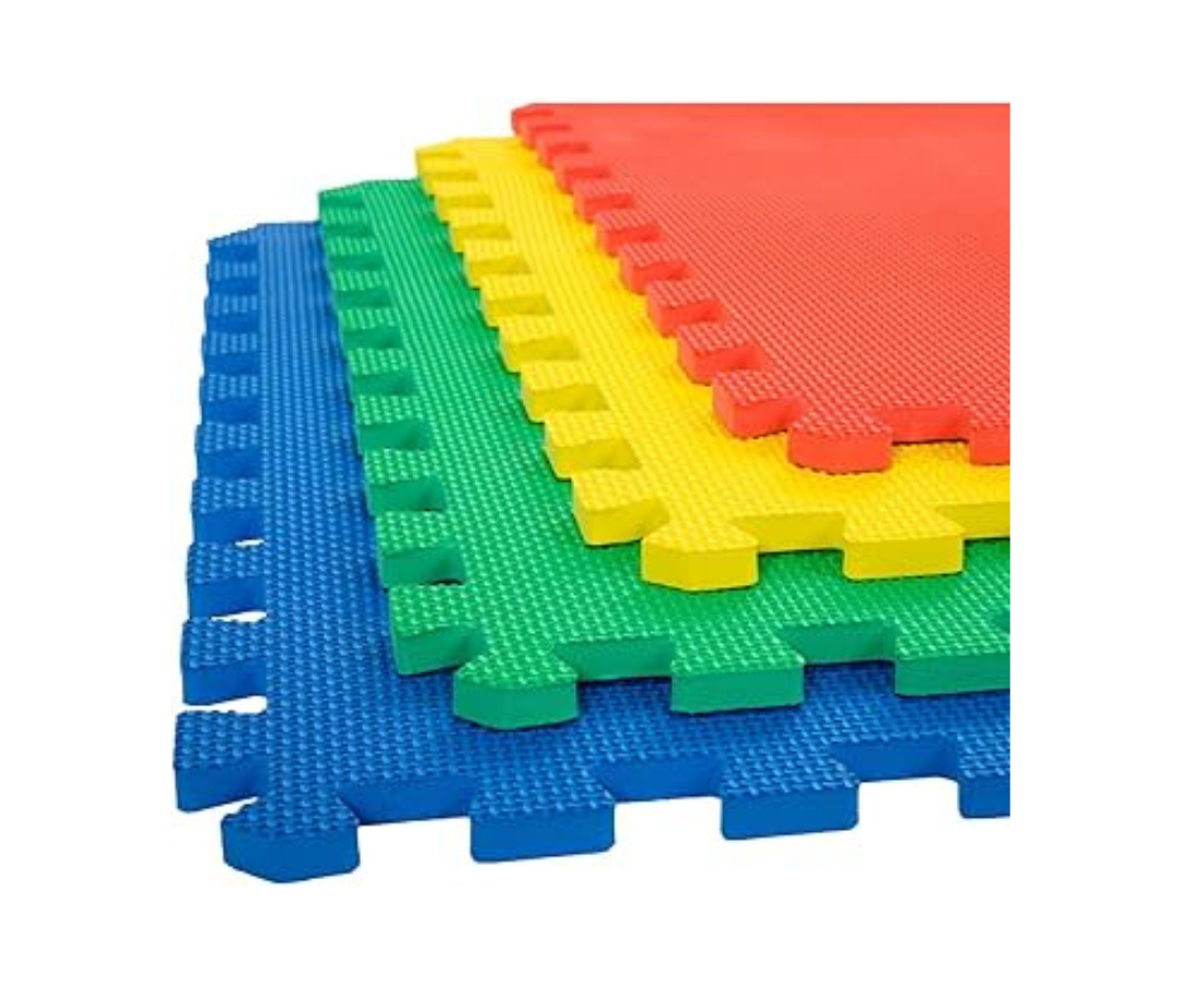 Alfombra de espuma ejercicios