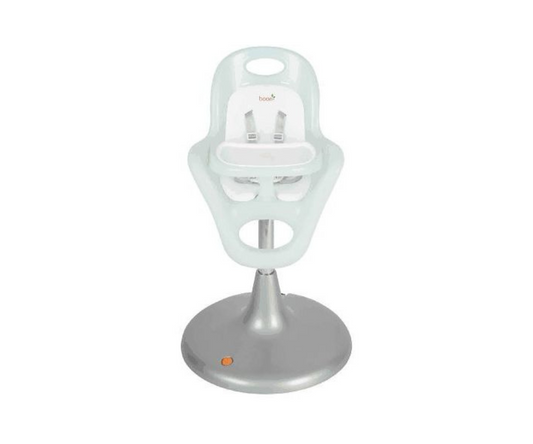 Silla De Comer Azul Con Blanco Boon