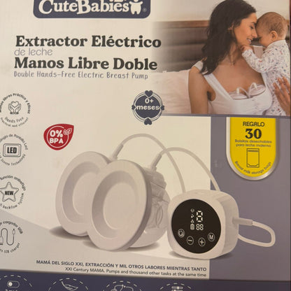 Extractor manos libres cute babies doble