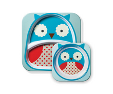 Platos X 2 Buho Celeste Skip Hop